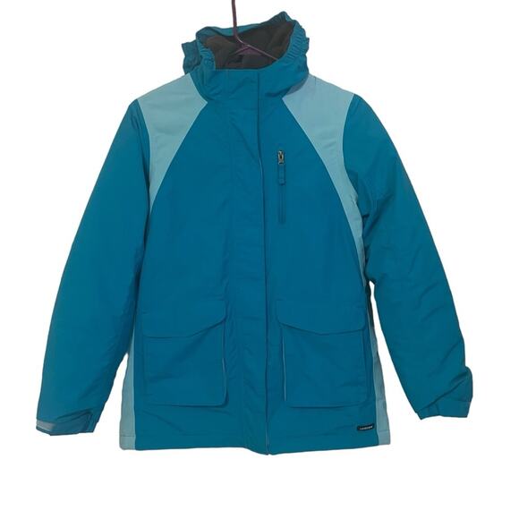 Lands’ End Turquoise Parka Jacket Size Large‎ 14 - Picture 11 of 11